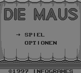 Die Maus screenshot 3 for GameBoy